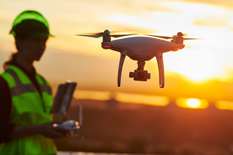 drones en la industria 4.0