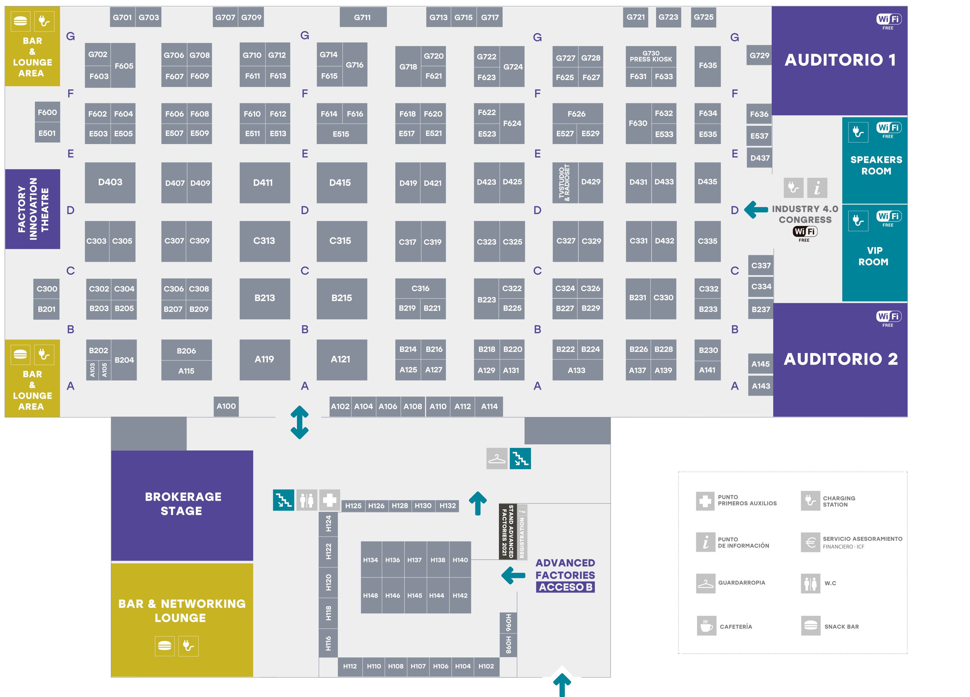 Advanced Factories Expo&Congress Plano Expositores