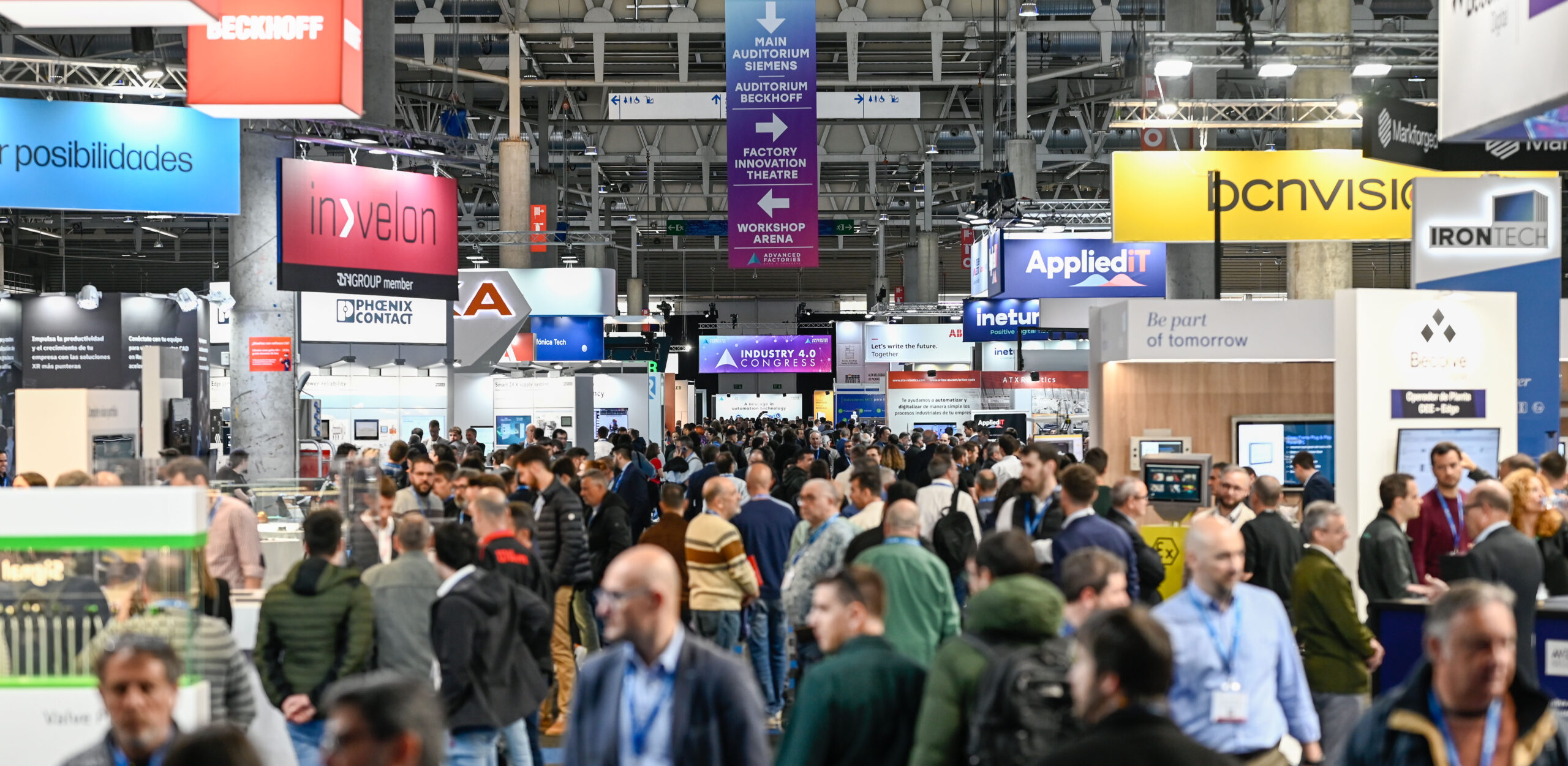 Advanced Factories vuelve a Barcelona en abril de 2024 con una edición repleta de novedades